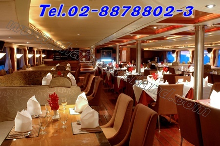 ล่องเรือดินเนอร์ กับเรือแกรนด์เพริ์ล T.02-887-8802 รูปที่ 2