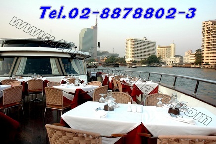 ล่องเรือดินเนอร์ กับเรือแกรนด์เพริ์ล T.02-887-8802 รูปที่ 3
