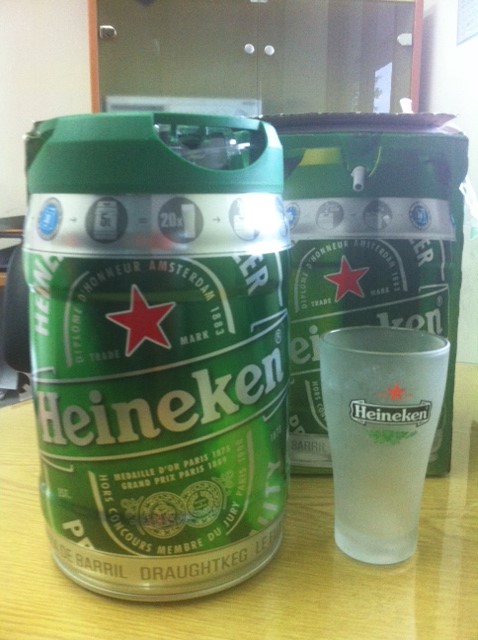 เบียร์ไฮเนเก้น ขนาด 5 ลิตร Heineken 5 litre รูปที่ 1