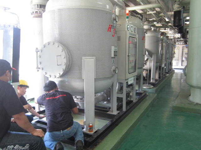 desiccant Air dryer Pressure dew point-70C เม็ดสารดูดความชื้น ทั้งลม แก๊สไข่เน่า แก๊สไฮโดรเจนซัลไฟด์ ระบบกำจัดความชื้น รูปที่ 7