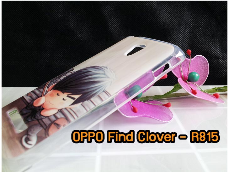 M788-11 เคสซิลิโคน OPPO Find Clover ลาย Boy III รูปที่ 3