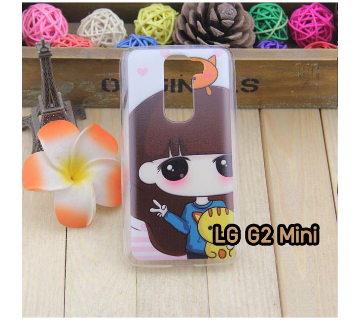 M791-02 เคสแข็ง LG G2 Mini ลายเนโกะจัง รูปที่ 2