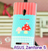 รูปย่อ M747-07 เคสแข็ง ASUS ZenFone 5 ลาย Mushroom รูปที่1