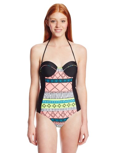 Swimsuit Rip Curl Women's Bali Dancer One Piece Swimsuit C D Cup (Type one Piece) รูปที่ 1