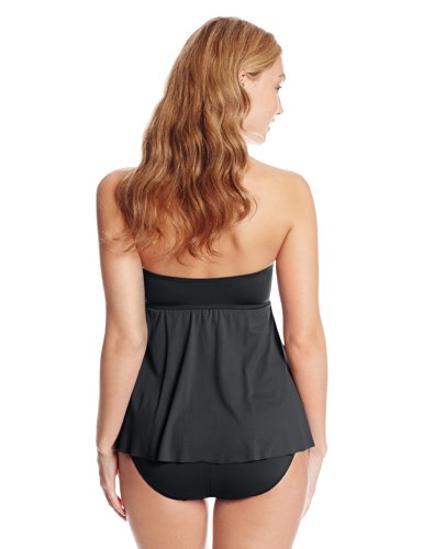 Swimsuit La Blanca Women's Island Goddess Bandeau Flyaway One Piece Swimsuit (Type one Piece) รูปที่ 4