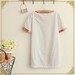 รูปย่อ Women's Lattice Cloth Thin T-shirt Size ( Fengbay Knit tee ) รูปที่2