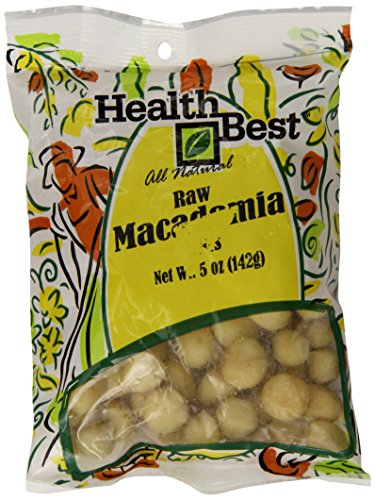 Health Best Macadamia Nuts Raw, 5 Ounce Package รูปที่ 1