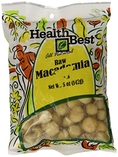 Health Best Macadamia Nuts Raw, 5 Ounce Package