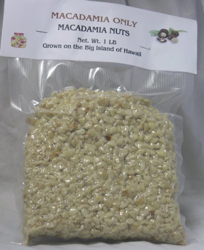 Raw Macadamia Nuts, 1 lb Bag รูปที่ 1