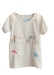 รูปย่อ Women's Embroidery Animal Sticking Cloth T-shirt Size ( Fengbay Knit tee ) รูปที่1