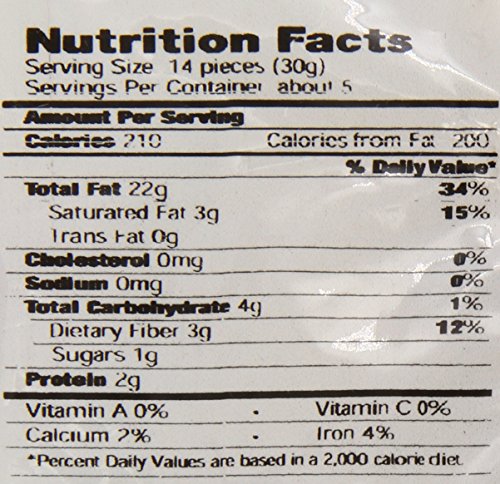 Health Best Macadamia Nuts Raw, 5 Ounce Package รูปที่ 3