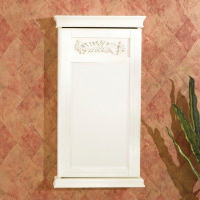 Wildon Home CSN0497 Waverly Wall Mount Jewelry Armoire in Antique White ( Antique ) รูปที่ 1