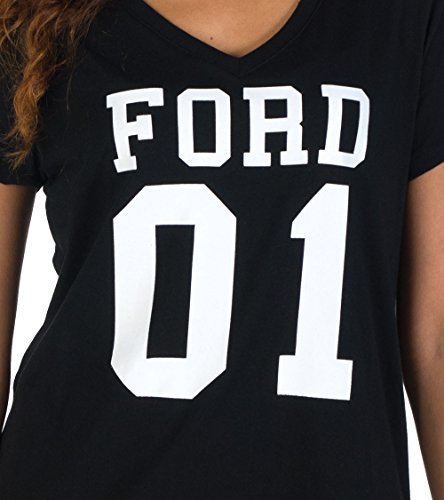 Brooklyn Cloth Team Ford V Nck Boyfriend Tee ( Brooklyn Cloth Knit tee ) รูปที่ 6