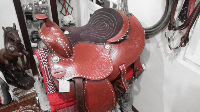 ขาย อานขี่ม้า พร้อมอุปกรณ์ครบชุด เป็นอานสไตล์เวสเทิร์น (คาวบอย) รูปที่ 4