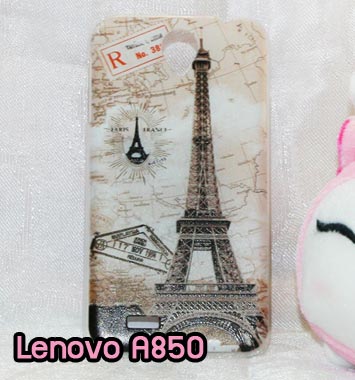 M558-04 เคสแข็ง Lenovo A850 พิมพ์ลายหอไอเฟล รูปที่ 2