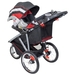 รูปย่อ Baby Trend Velocity Travel Jogger System, Volcano รูปที่2