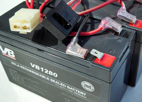 Razor 12 Volt 7Ah Electric Scooter Replacement Batteries VICI Brand High Performance - Set of 2 Includes New Wiring Harness (replaces 6-DW-7) ( Battery Razor ) รูปที่ 6