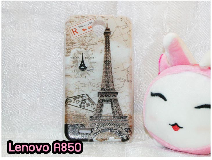 M558-04 เคสแข็ง Lenovo A850 พิมพ์ลายหอไอเฟล รูปที่ 6