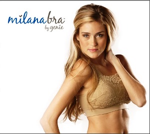 Milana Bra รุ่นใหม่ล่าสุด  บราสวมสบายพร้อมลูกไม้ระบาย  เซ็กซี่แบบหวาน ๆ น่ารักสวมใส่สบายพร้อมความเซ็กซี่บรามหัศจรรย์ As seen On TV รูปที่ 2