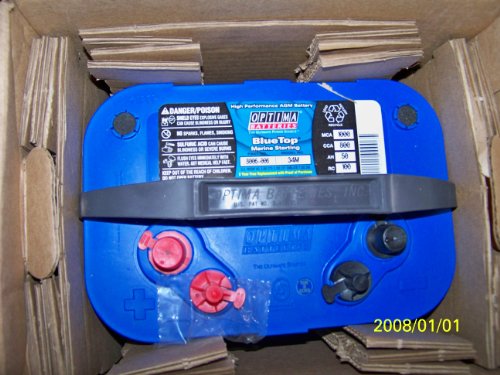 Optima Batteries 8006-006-FFP 34M BlueTop Marine Starting Battery ( Battery Optima ) รูปที่ 5