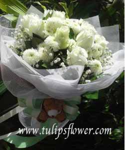 จัด ช่อดอกไม้  สไตล์หรู ราคาประหยัด ดอกไม้คุณภาพดี ส่งไว รับประกันความพอใจ ส่งฟรีในกรุงเทพ รูปที่ 1