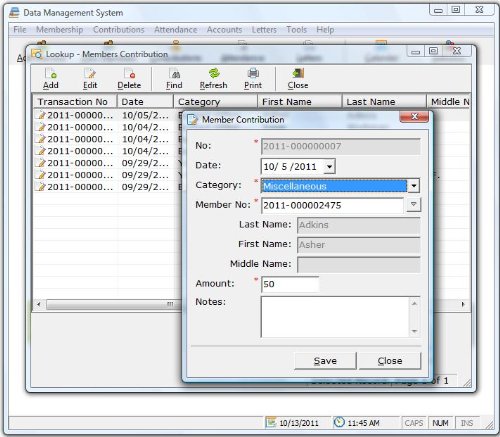 Customer and Contact Management Professional Software; Windows Only CD-ROM; Single License (1,000,000 Contacts); contact management database   รูปที่ 6
