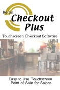 Checkout Plus Resturants and Bars Point of Sale Checkout Software; Inventory Management & Control, Touchscreen Point of Sale; Software Only Windows Only CDROM  [Pc CD-ROM]
