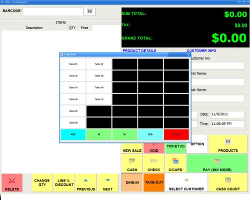 ECheckout ; Point of Sale Checkout For Restaurants, Inventory Management and Touch Screen Register Point of Sale Software; Software Only Windows Only ; 5 User License Windows PCs Only  [Windows PCs CD-ROM] รูปที่ 3