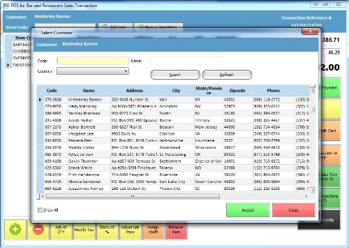 Checkout Plus Resturants and Bars Point of Sale Checkout Software; Inventory Management & Control, Touchscreen Point of Sale; Software Only Windows Only CDROM  [Pc CD-ROM] รูปที่ 5