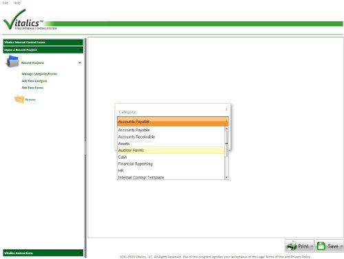 Vitalics Accounting Internal Control Software [Download] [ 1.1.5 Edition ] [PC Download] รูปที่ 6