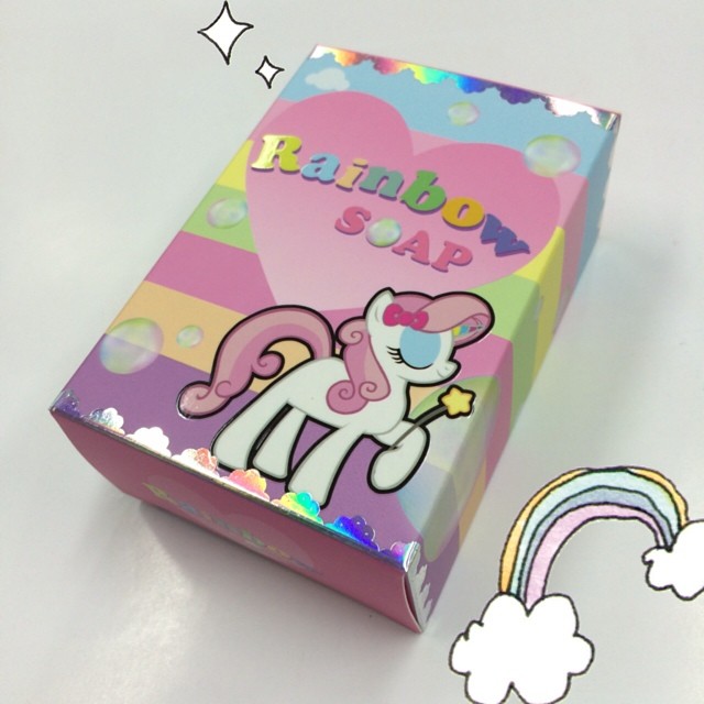 สบู่ Rainbow ม้าน้อย รูปที่ 2