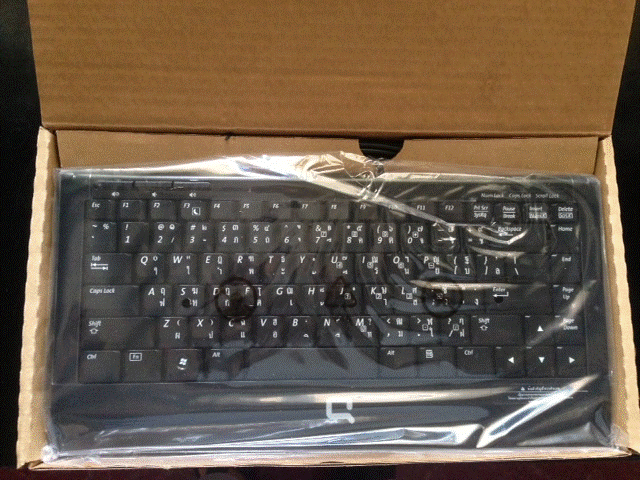 ขายคีย์บอร์ด Keyboard COMPAQ HP กระทัดรัดไม่ใหญ่ ใหม่แกะกล่อง รูปที่ 1