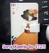 รูปย่อ M580-03 เคสฝาพับ Sony Xperia Go ลาย Princess รูปที่2