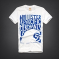 เสื้อยืดแฟชั่นผู้ชาย Hollister รุ่น PC Highway T-Shirt สี WHITE
