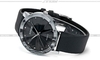 รูปย่อ SINOBI Crystal Elegant Mens Women Black Quartz Leather Wrist Quartz Watch Gift SNB021 รูปที่3