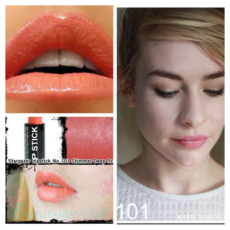 Stargazer Lipstick ลิปสติกสีสะท้อนแสง ส่งฟรีลงทะเบียน รูปที่ 2
