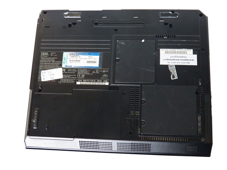 IBM Thinkpaq R32 Intelpentium 4 1.6GHz*HDD60GB*Memory 512 Mb*DVD-ROM รูปที่ 6
