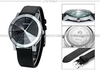 รูปย่อ SINOBI Crystal Elegant Mens Women Black Quartz Leather Wrist Quartz Watch Gift SNB021 รูปที่4