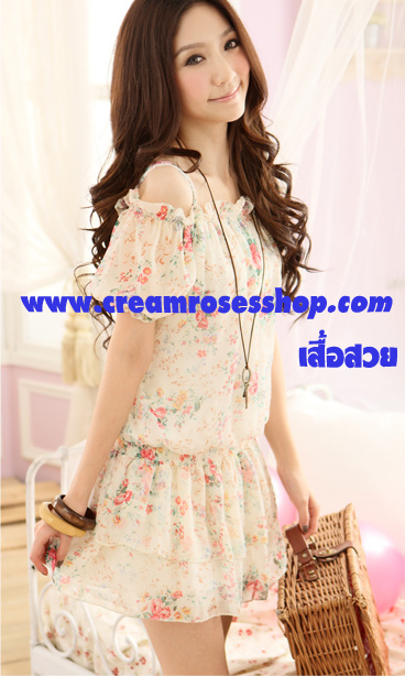 ร้านนำเข้า เสื้อผ้าหลากหลายสไตล์เกาหลี ราคาถูกที่ Creamrosesshop รูปที่ 1