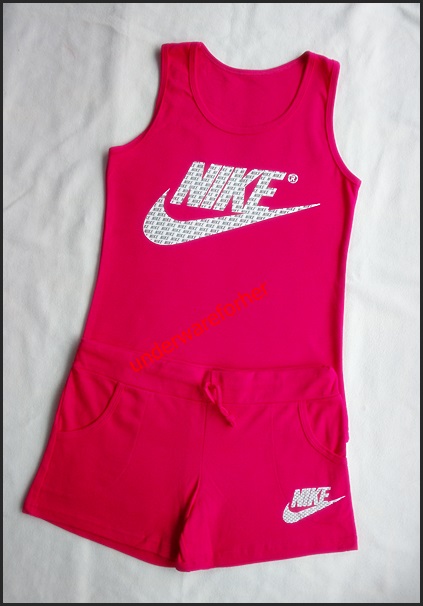 ชุด NIKE ผู้หญิง สีบานเย็น รูปที่ 2