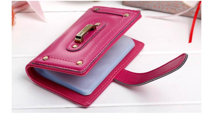 WL14-03 กระเป๋าใส่บัตรเครดิต สีดำ รูปที่ 3