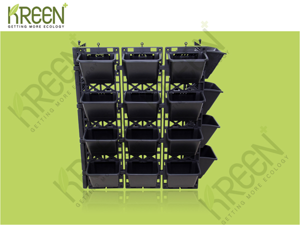 ระบบกระถางต้นไม้แนวตั้ง Vertical Garden รูปที่ 6