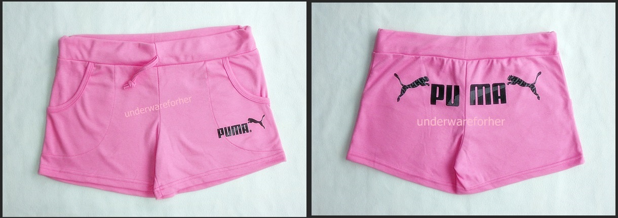 กางเกงขาสั้น  PUMA สีชมพู สวยๆ รูปที่ 3