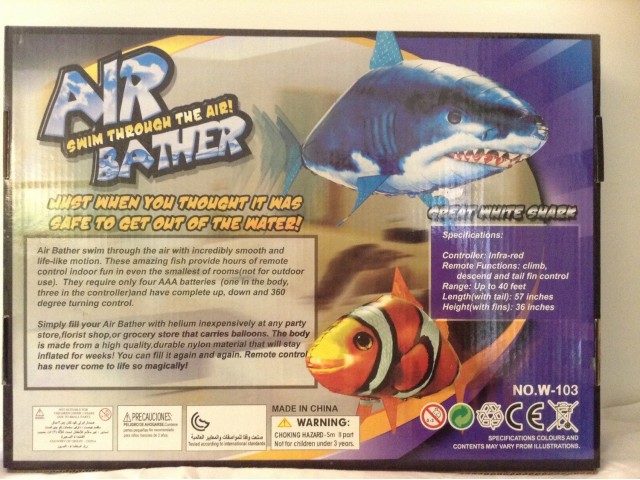 ปลาบังคับวิทยุ ปลาบินได้ Air Swimmer รูปที่ 3