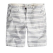 รูปย่อ กางเกงขาสั้นแฟชั่นผู้ชาย American Eagle 9" PREP PATTERNED SHORT - GREY รูปที่1