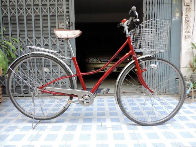 จักรยานญี่ปุ่น สวย สภาพดี ตระกร้าใหญ่ รูปที่ 1