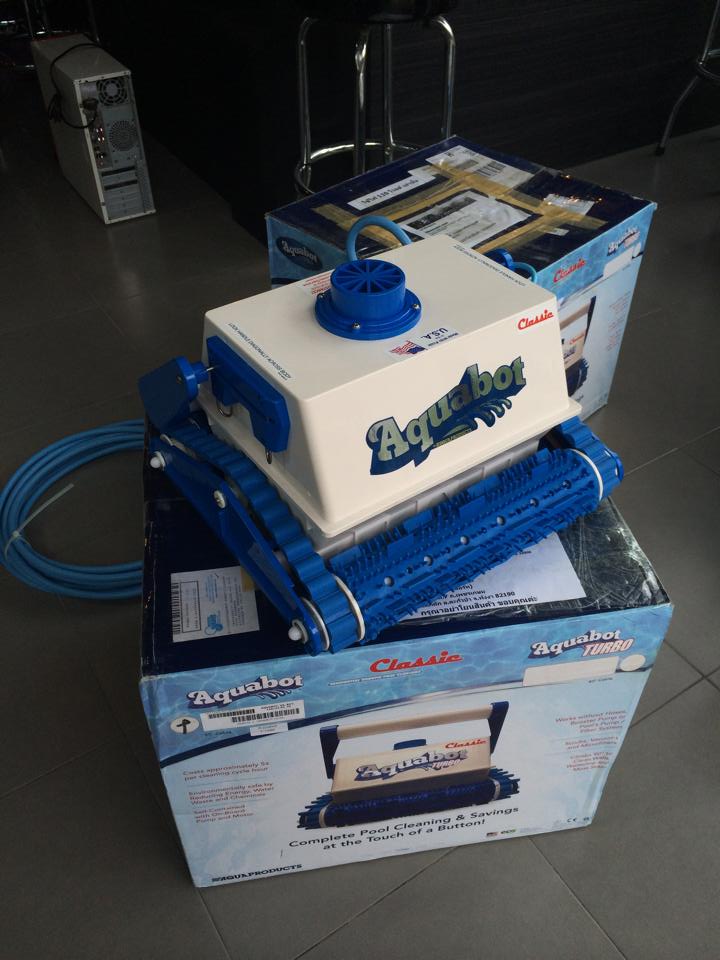 Aquabot เครื่องทำความสะอาดสระว่ายน้ำ รูปที่ 4