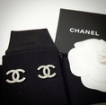 ต่างหู Chanel Classic Silver