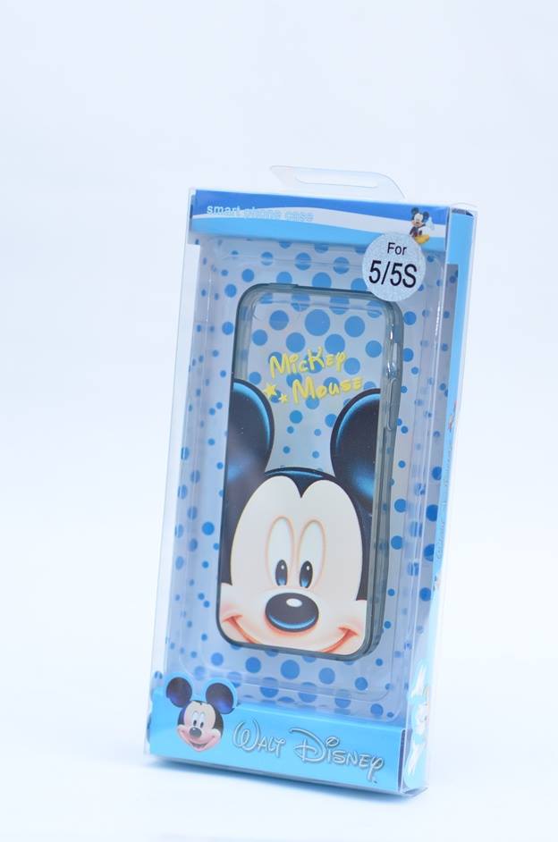 เคสไอโฟน5/5S เคสหลังใสลายการ์ตูนขอบยางซิลิโคลน รูปที่ 3