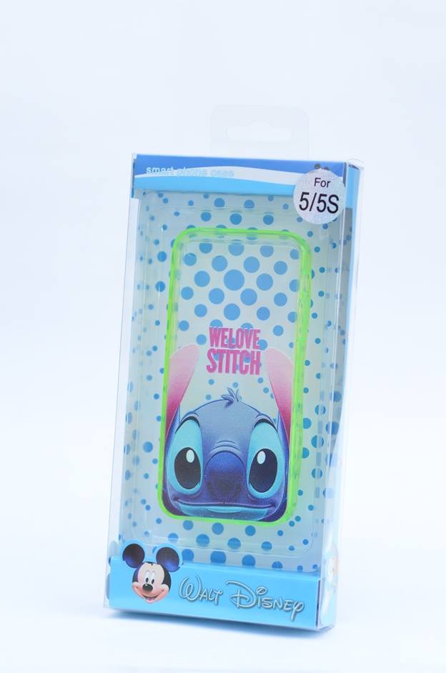 เคสไอโฟน5/5S เคสหลังใสลายการ์ตูนขอบยางซิลิโคลน รูปที่ 2